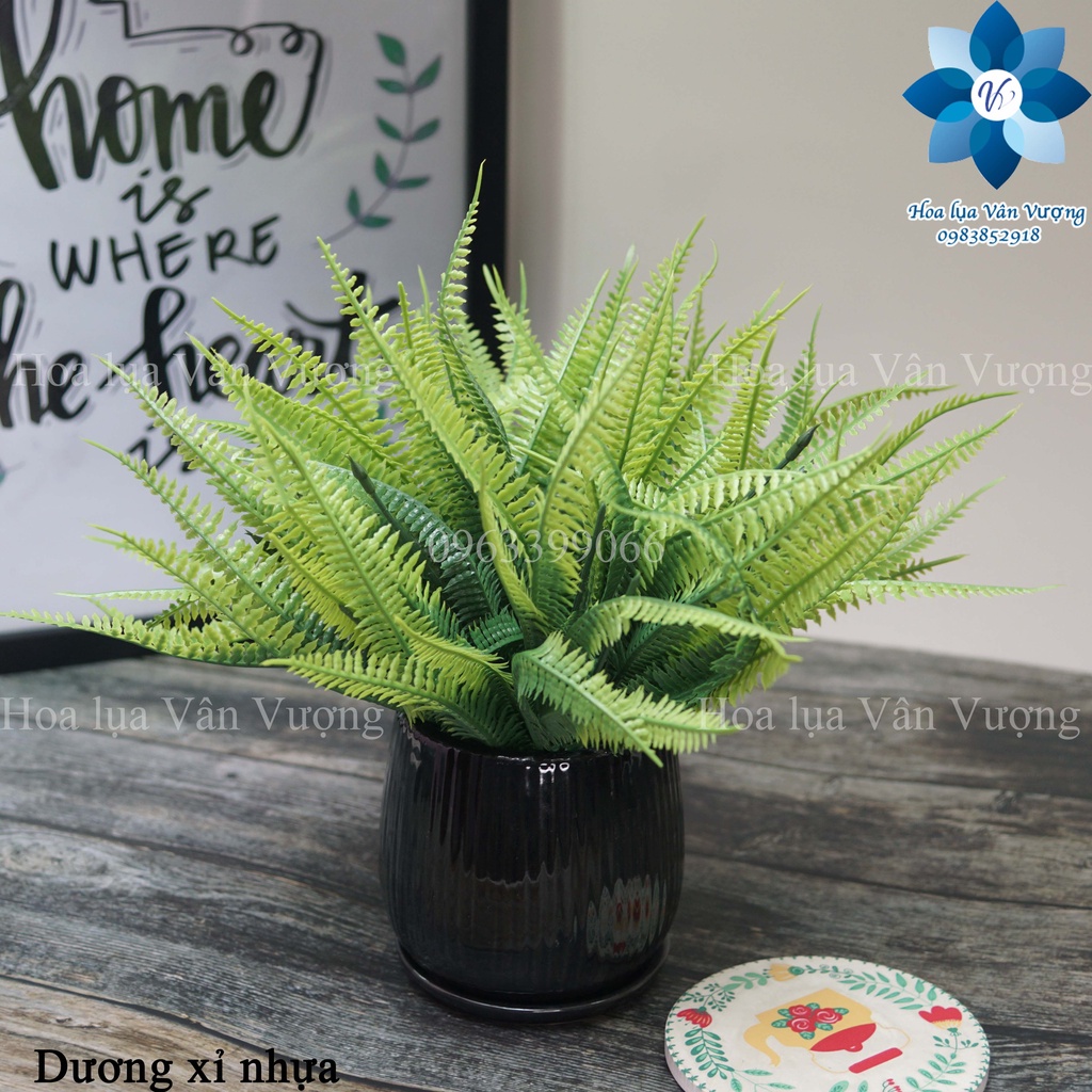 Cây Giả Cây Dương Xỉ Nhựa Giả Trang Trí
