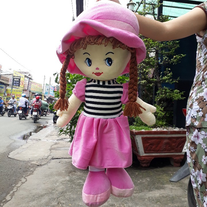 BÚP BÊ NHỒI BÔNG CAO 60CM