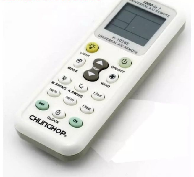 Điều khiển điều hòa đa năng 1000 in 1 K-1028E