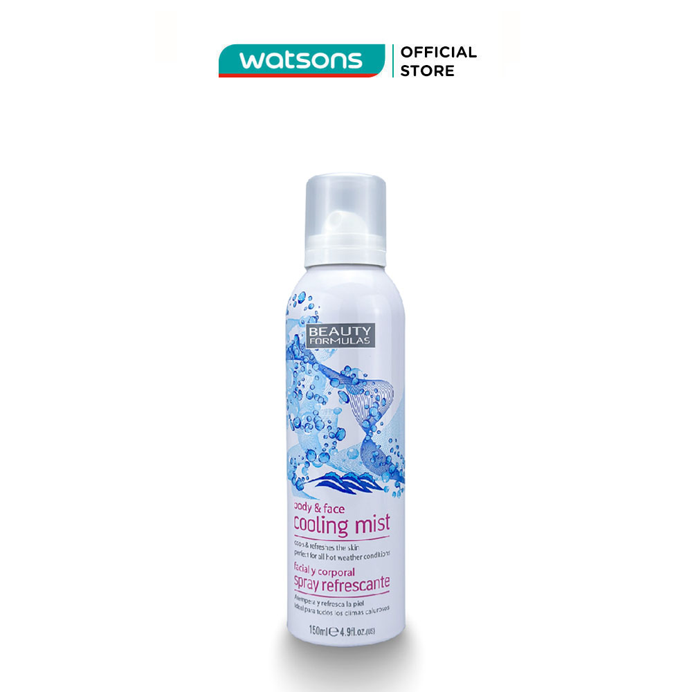 Xịt Khoáng Beauty Formulas Body&Face Cooling Mist Mát Da 150ml