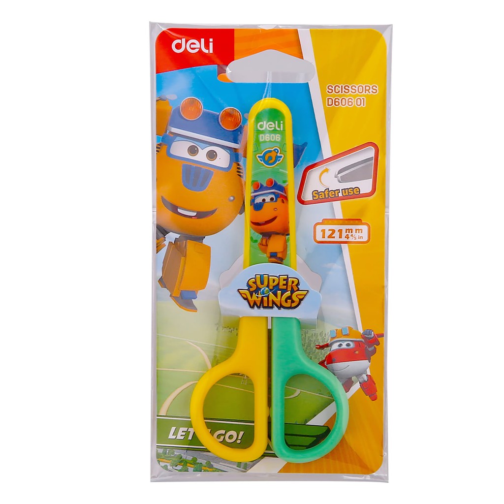 (1 Cây) Kéo học sinh 121mm DELI - ED60601