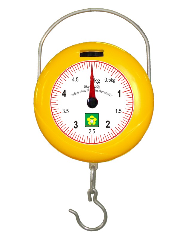 Cân treo mini Nhơn Hòa 5 kg-1 mặt số