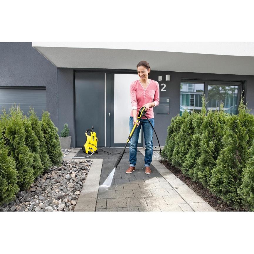 Combo máy phun rửa áp lực cao Karcher, K 4 Full Control và Đầu phun tạo bọt FJ6