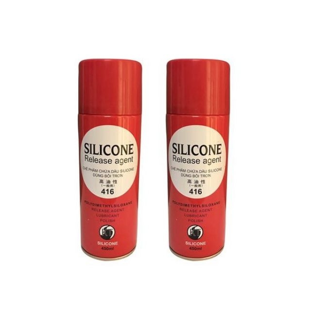 Silicone xịt khuôn bôi trơn 416
