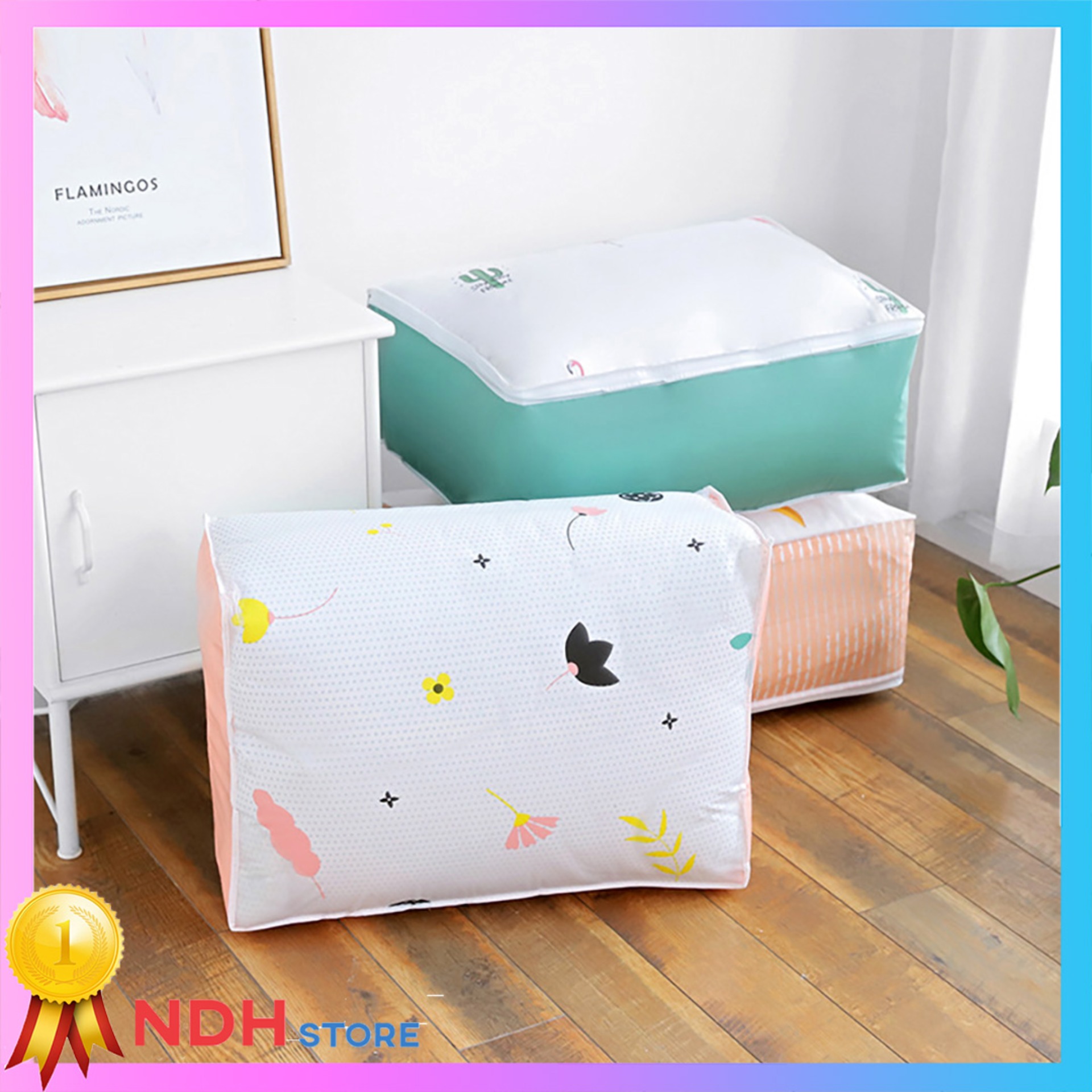 Túi đựng đồ lưu trữ nhiều màu_túi chia hành lý, túi đựng chăn mền, túi lưu trữ, túi chống bụi
