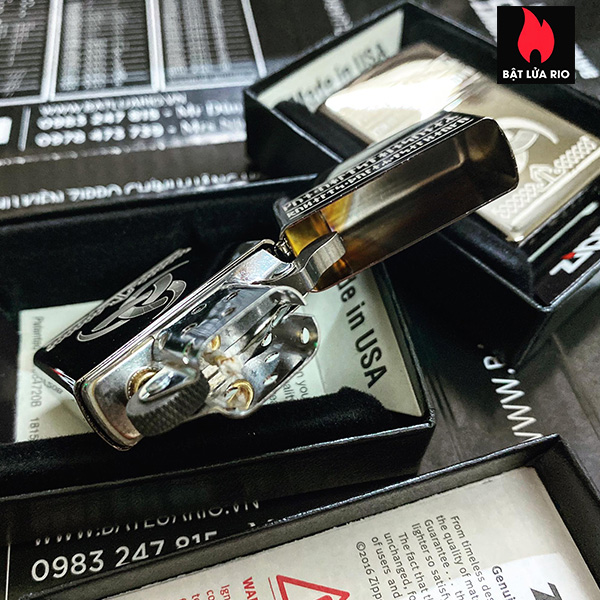 Zippo 49302 - Zippo Odin Design Black Ice®