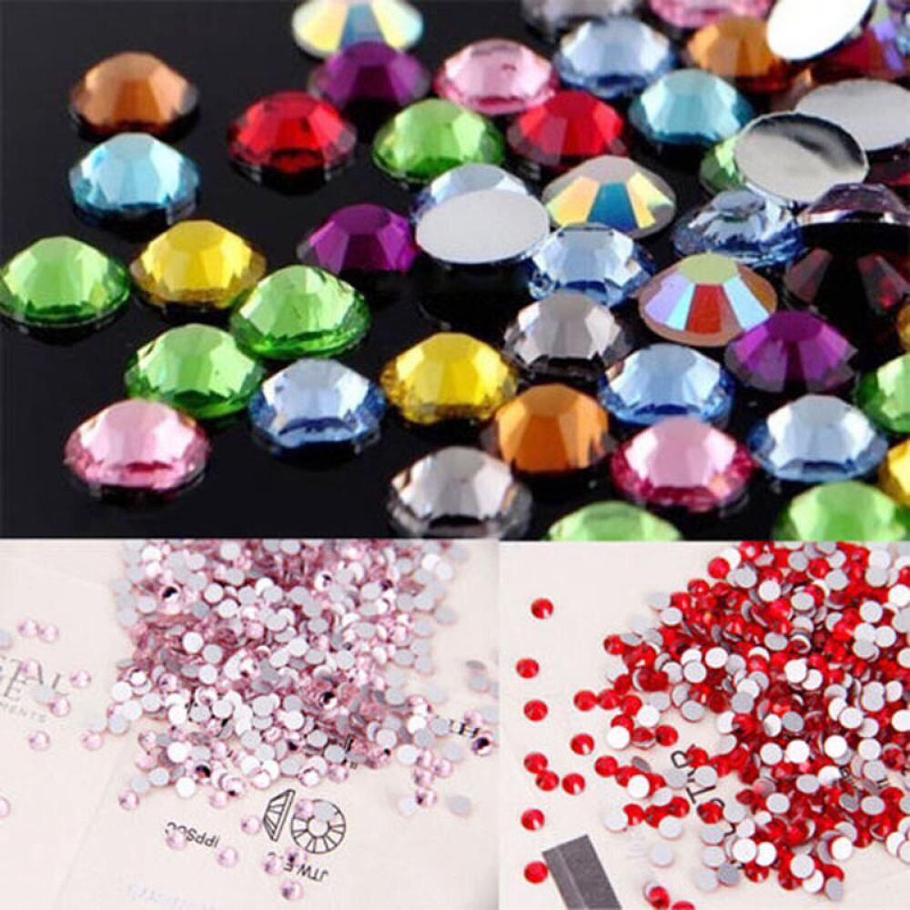 Khay Hạt Đá 3D Nhiều Màu Đính Móng Nghệ Thuật