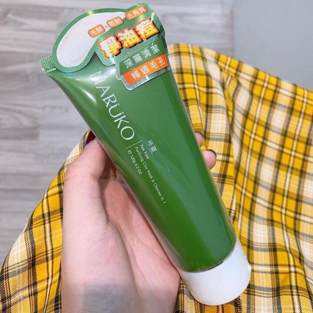 Sữa Rửa Mặt Tràm Trà SRM Naruko Tea Tree Purifying Clay Mask & Cleanser