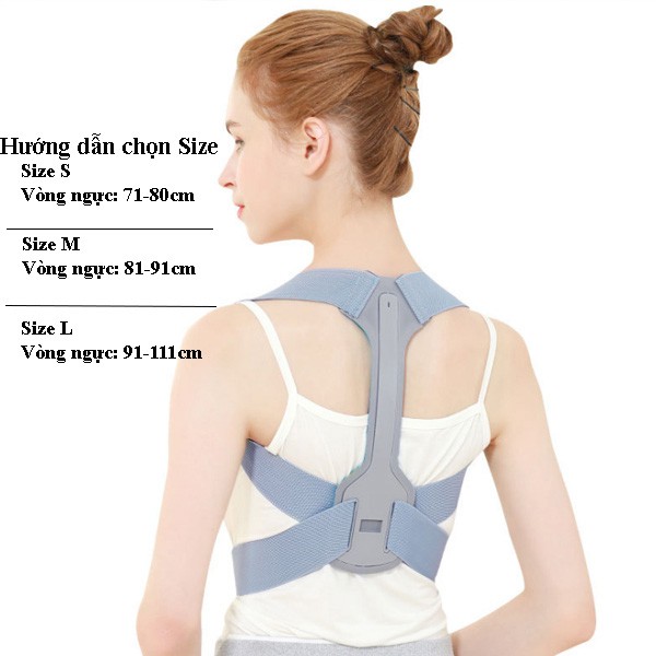 Đai chống gù lưng SAMEPEAK SP20 thế hệ mới [Có thanh trợ lưng]