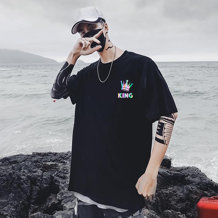 [HCM]ÁO THUN PHẢN QUANG 7 MÀU KING SKULL NAM NỮ