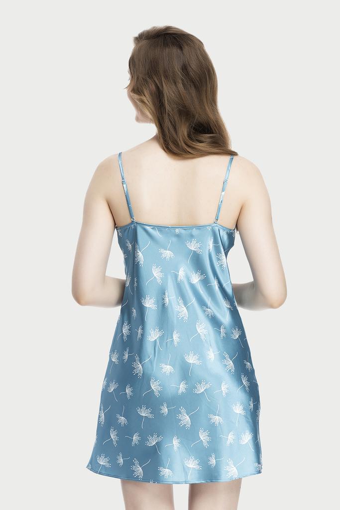 Đầm ngủ ngắn 2 dây vera có hỗ trợ đổi size