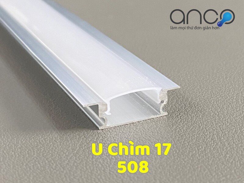 Thanh nhôm định hình 1m. lắp âm ,lắp nổi ,góc