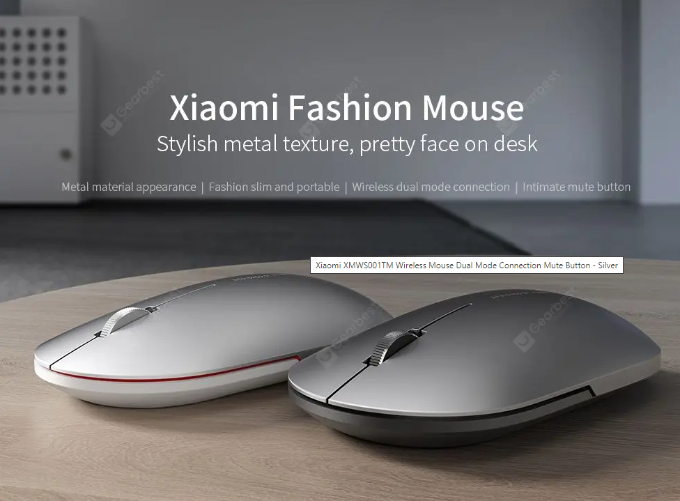 Chuột 2 chuẩn kết nối Xiaomi XMWS001TM