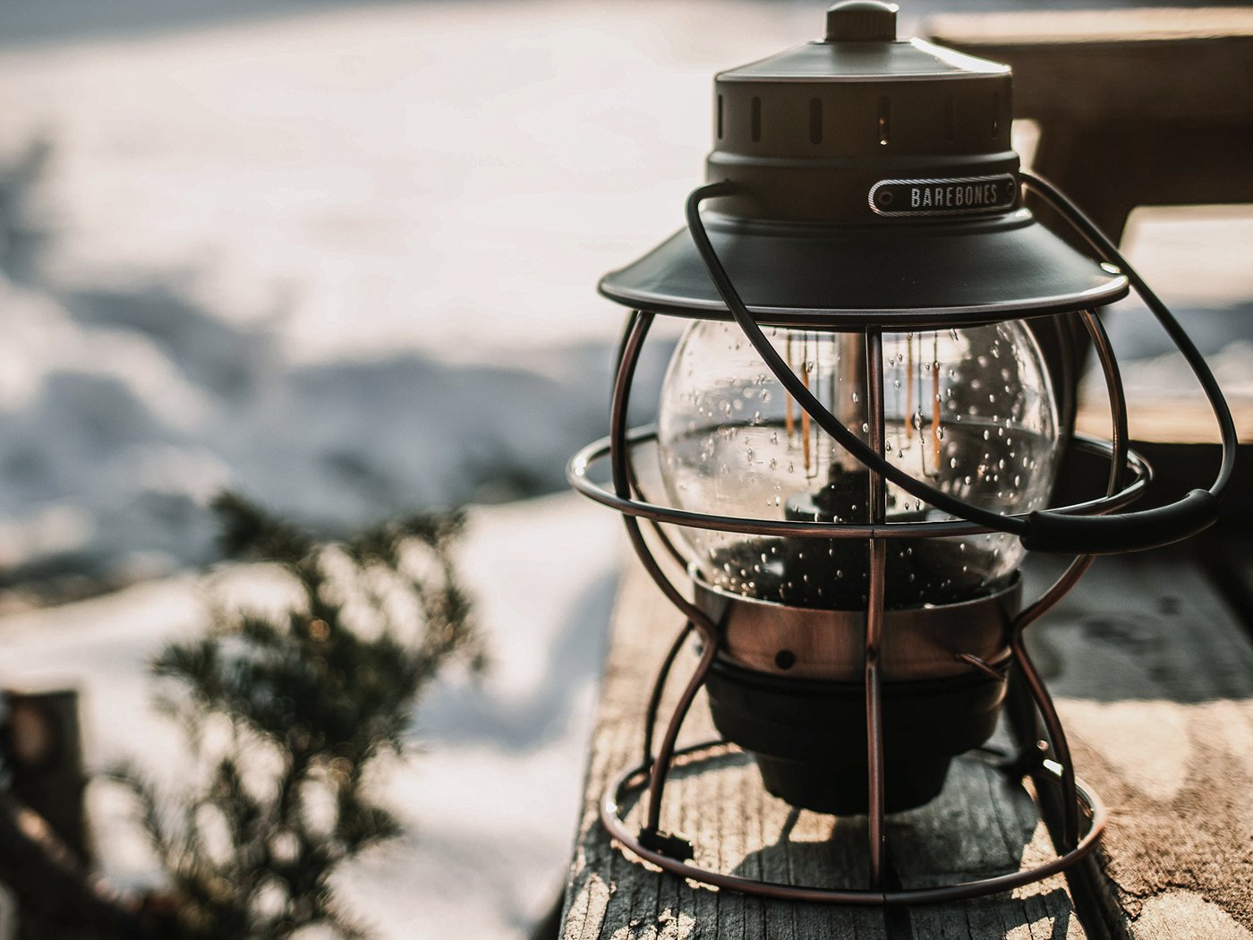 [HCM]Đèn pin cắm trại Barebones Railroad Lantern