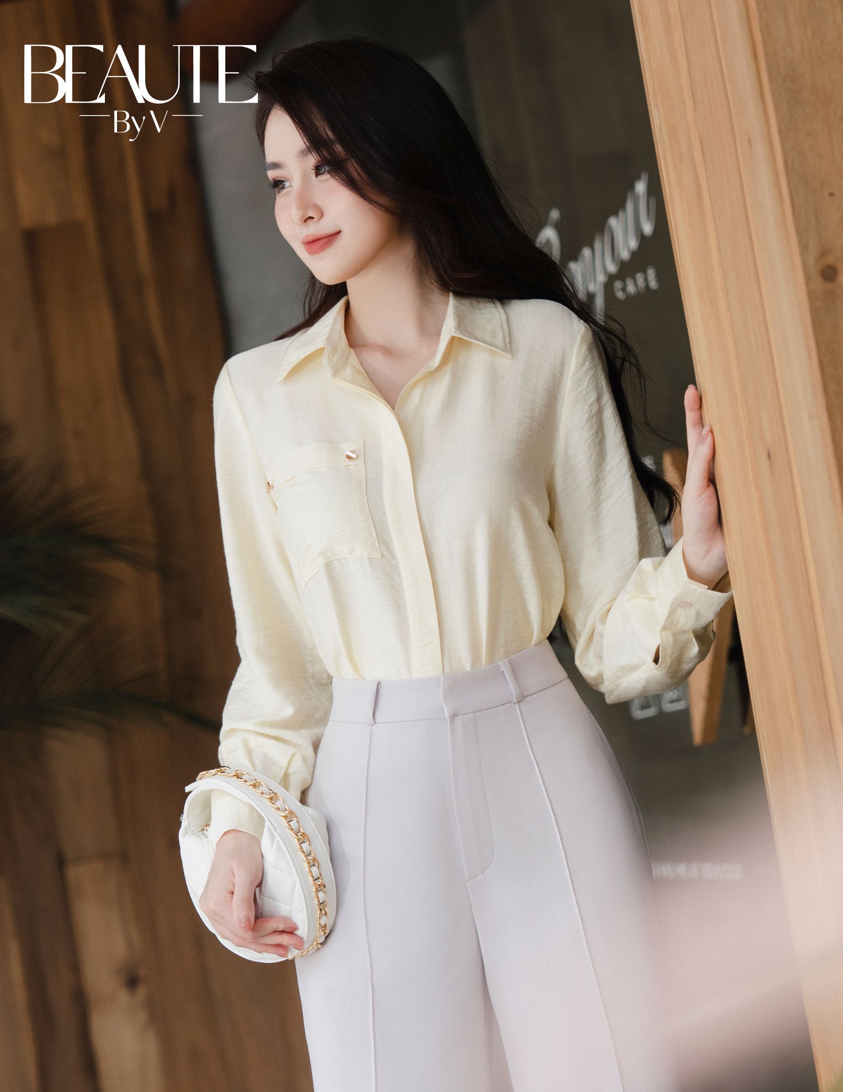 BEAUTEBYV - Quần dáng suông chạy mí Hannah