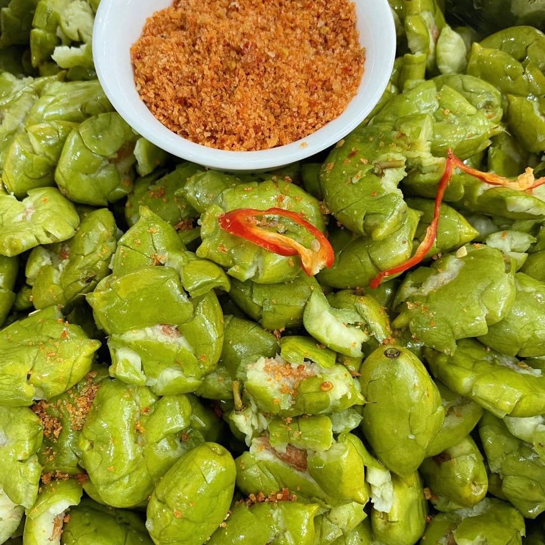 [500gr] Cà na đập dập muối ớt  ăn mà ghiền món ngon dân dã