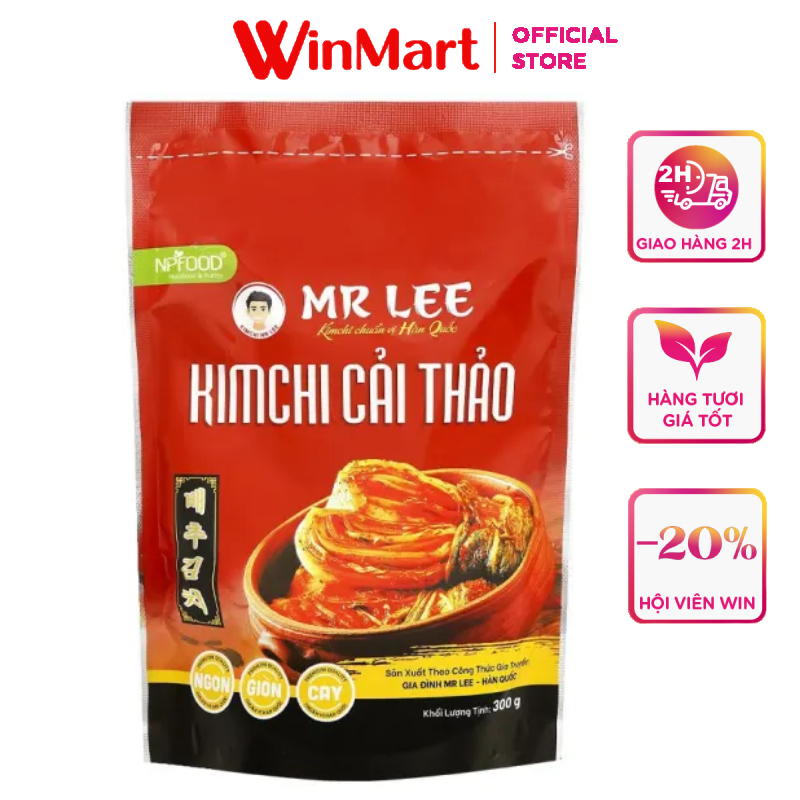 - mr lee kimchi cải thảo 300g