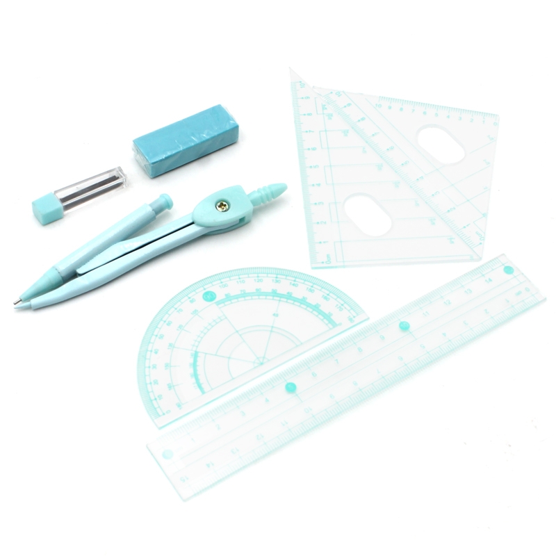 Bộ Compa 6807 - Màu Xanh Da Trời