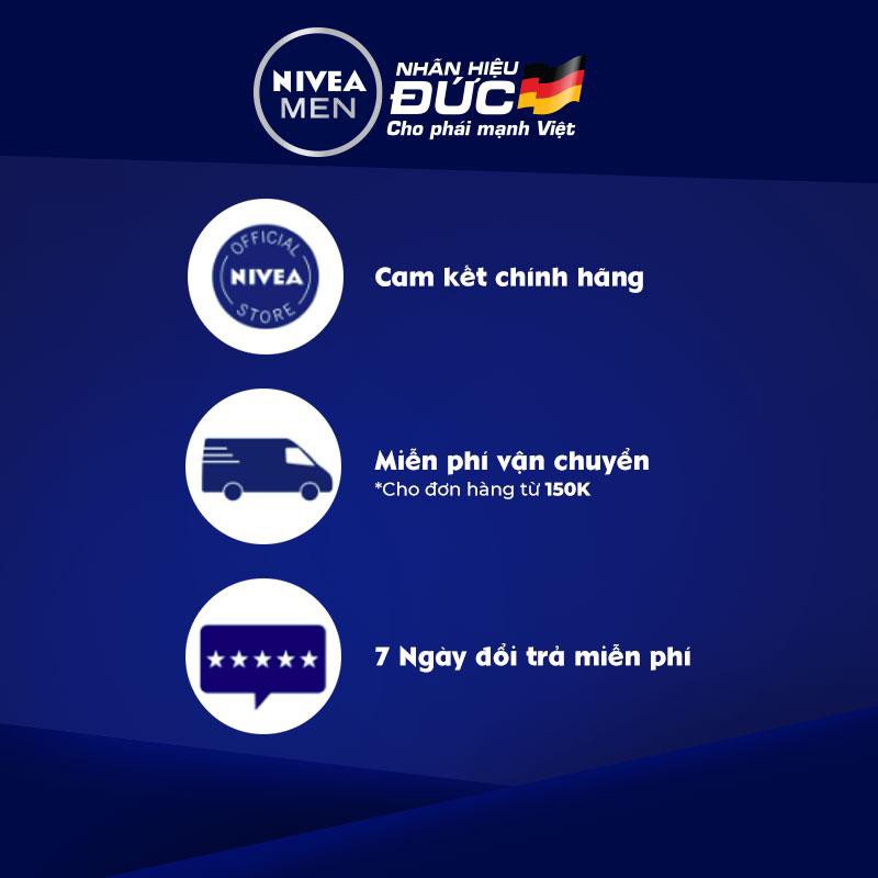 Xịt Ngăn Mùi Nivea Men Phân Tử Bạc