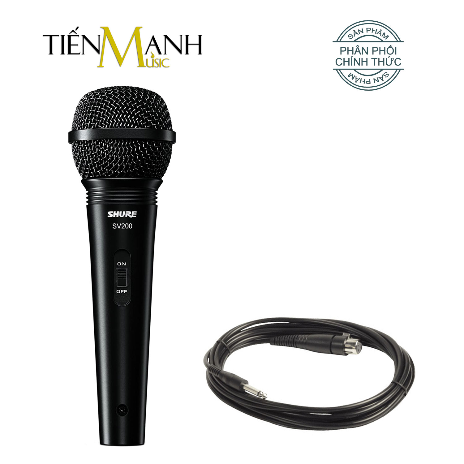 Mic Shure SV200 wired handheld vocal microphone karaoke microphone sv200-q-x