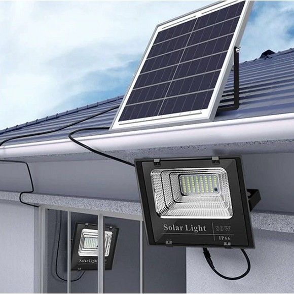 Đèn năng lượng mặt trời Solar 2 bóng 200w