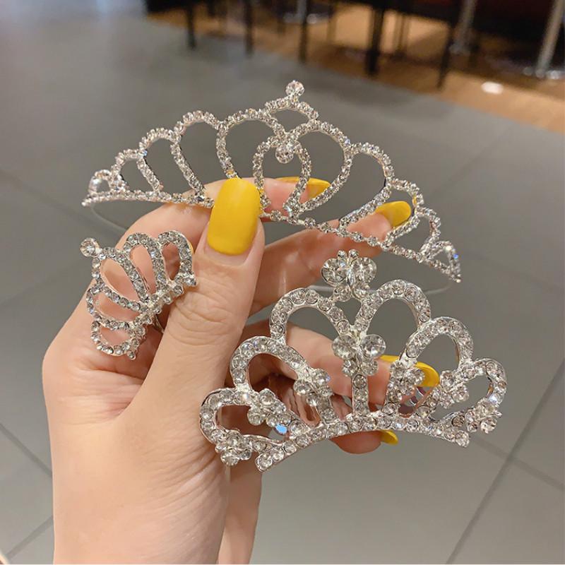 [Jewelrydream-A]
Kẹp tóc hình vương miện kiểu dáng dễ thương