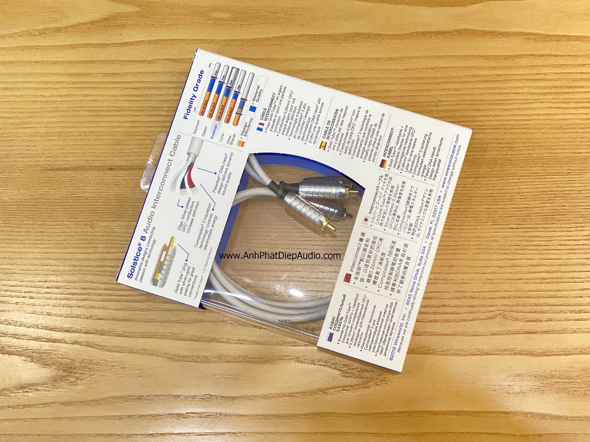 Dây tín hiệu WIREWORLD Solstice 8 Interconnect RCA