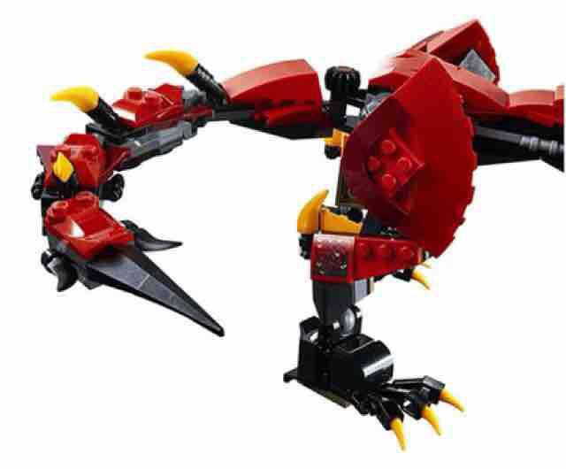 Hộp đồ chơi Lắp Ráp Ninja - Rồng First Bourne 10938