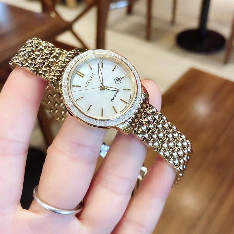 ĐỒNG HỒ NỮ CITIZEN ECO EW2282-52D EW2282-52