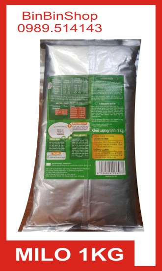 Combo 2 bịch Bột Milo 1kg - Nestle. (Date : 08/2025)