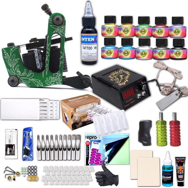 Trọn Bộ Máy Xăm Cao Cấp 20 Chi Tiết