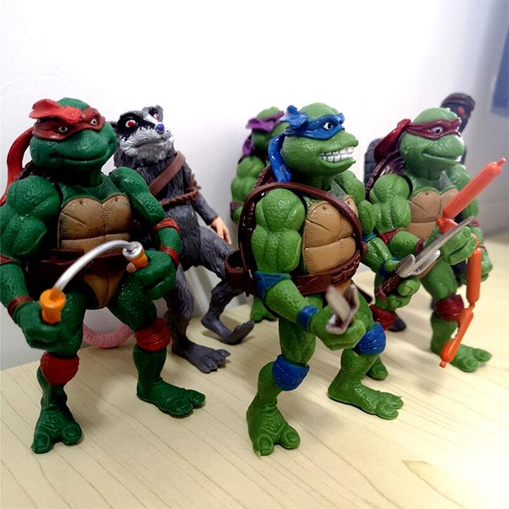 [HCM]Bộ 06 Mô Hình Đồ Chơi Ninja Rùa - Ninja Turtle 12cm