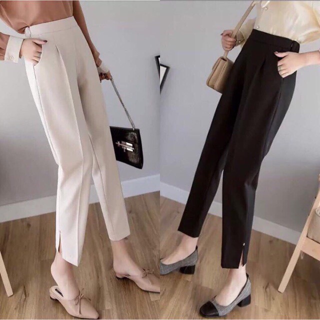 Quần Baggy Xẻ Gấu Siêu Đẹp