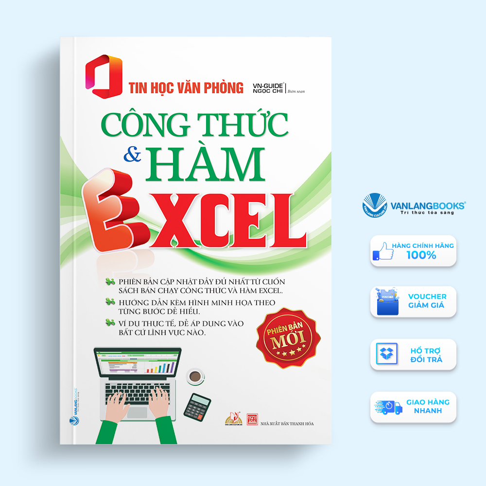 Sách - Tin Học Văn Phòng - Công Thức Và Hàm Excel-Vanlangbooks