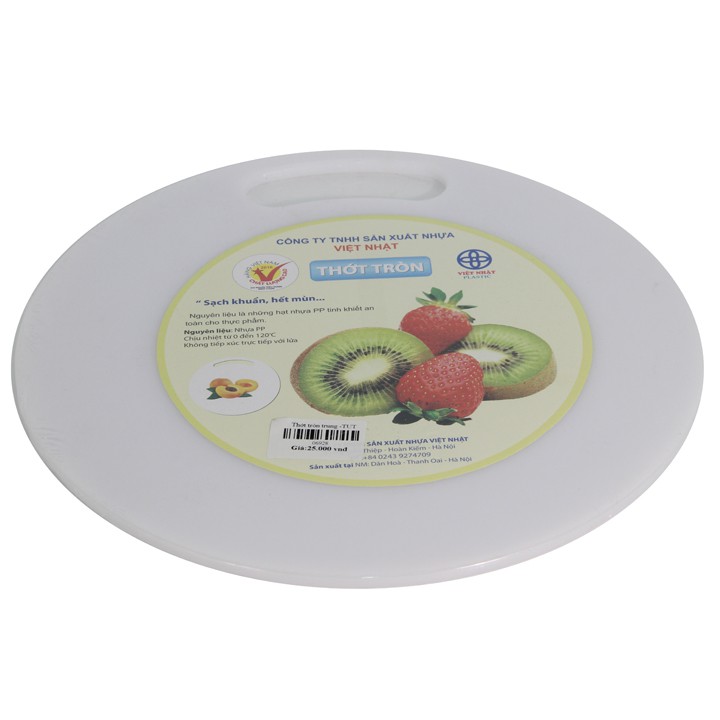 Thớt Nhựa Tròn Việt Nhật 24 - 32 cm
