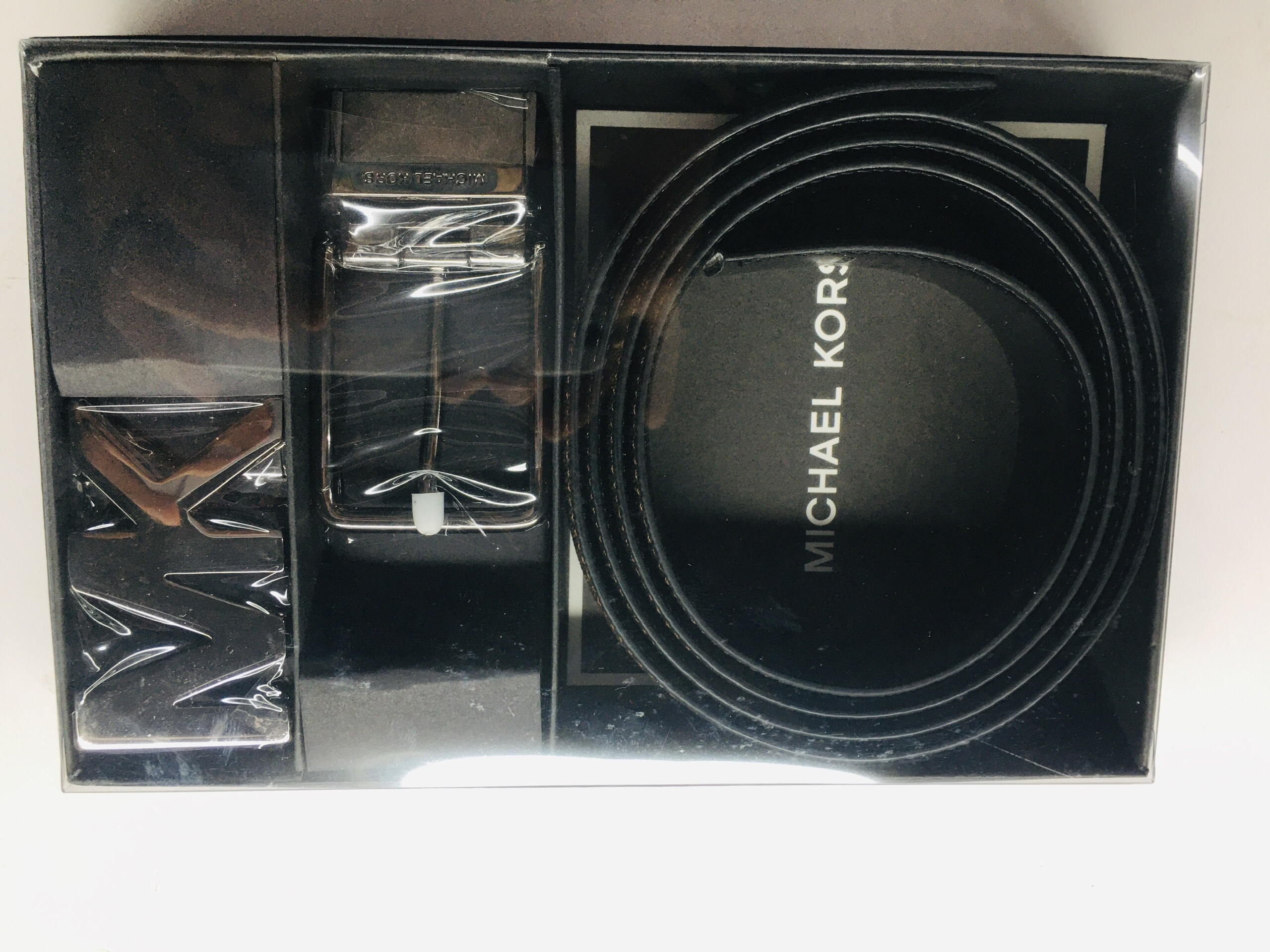 Bộ Thắt Lưng dây nịt Nam MICHAEL KORS (hàng Mỹ)