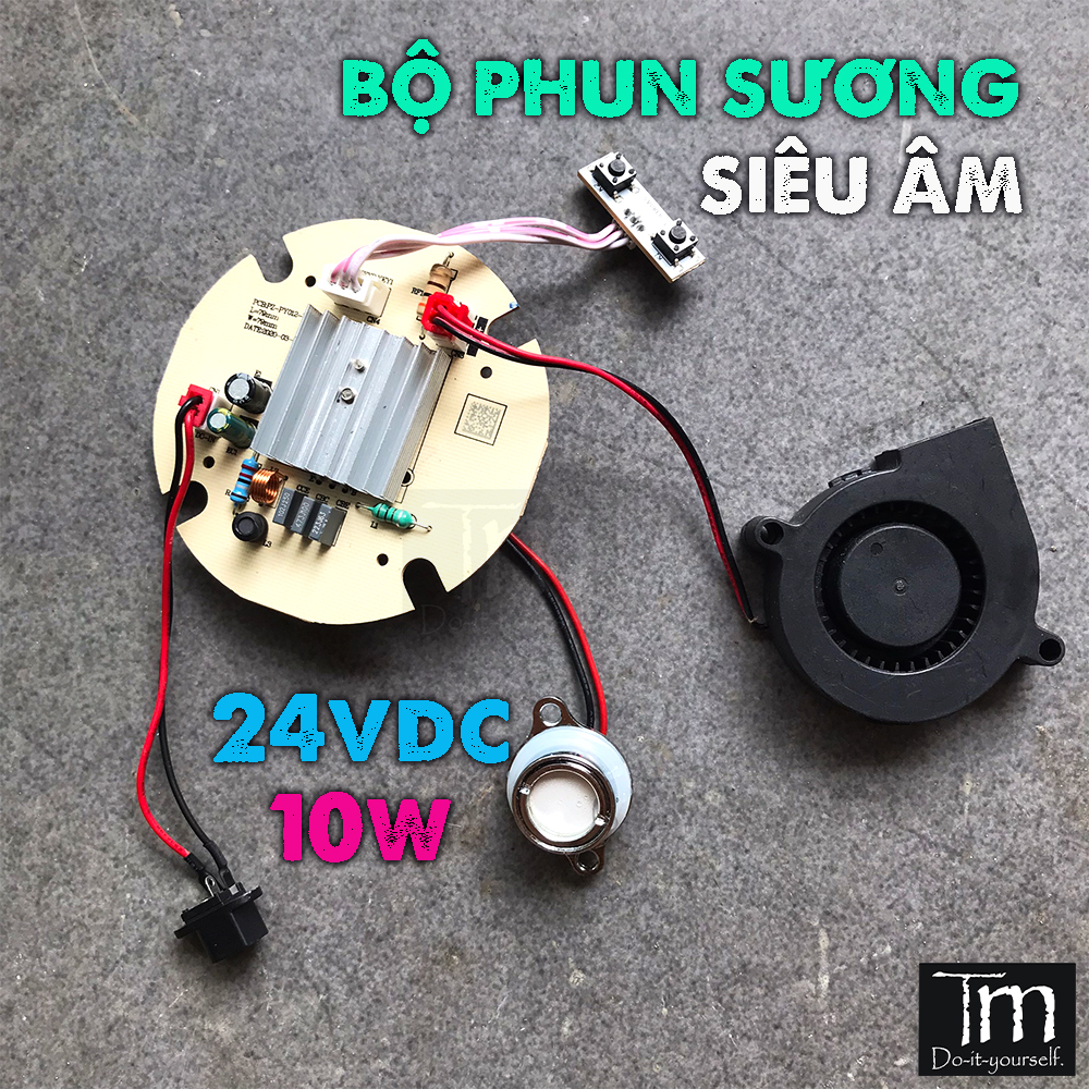 Combo Mạch Phun Sương 24V 10W