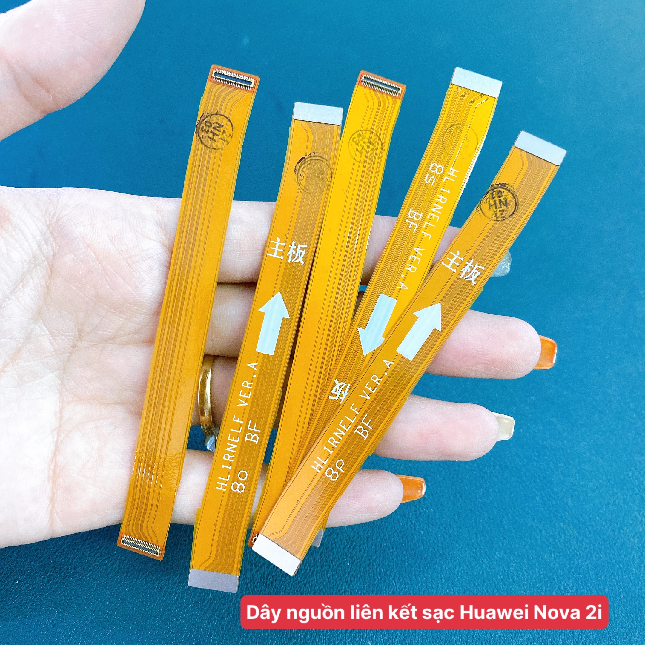 Dây nguồn liên kết main cụm sạc Huawei nova 2i Maimang 6, Honor 9i, G10, cáp nối main, flex cable sub main Nova 2i bảo hành đổi trả