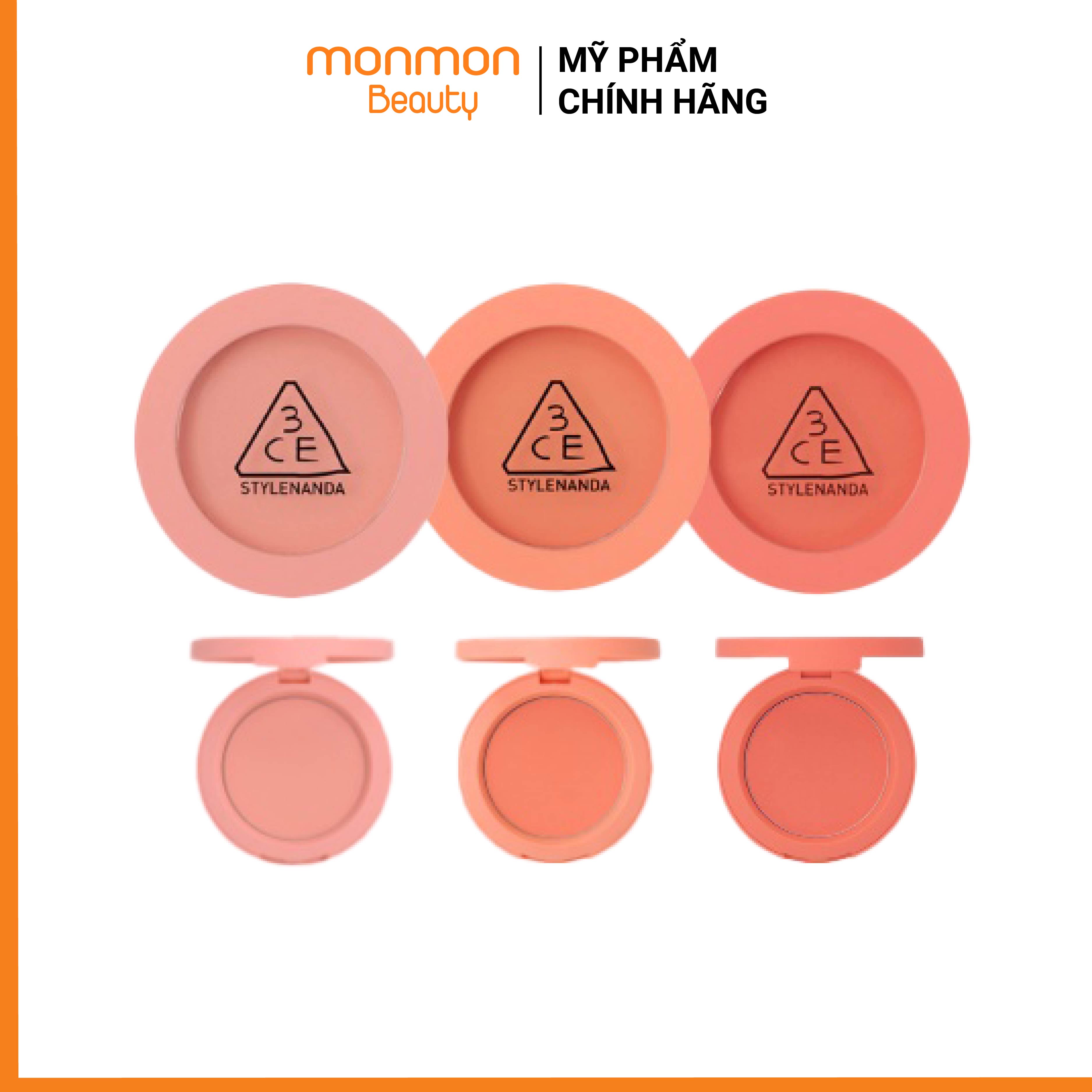 Phấn Má Hồng 3CE Face Blush, Phấn Mềm Mịn Siêu Lì (5.5gr)
