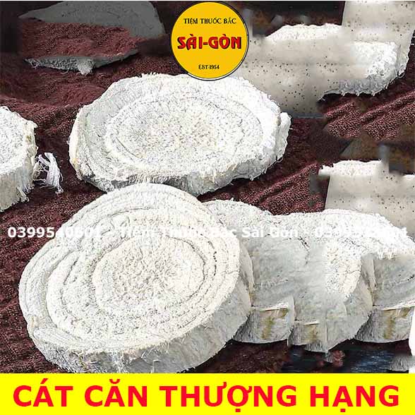 Cát Căn 100g | Củ Sắn Dây Khô (Hàng mới, thơm ngon)