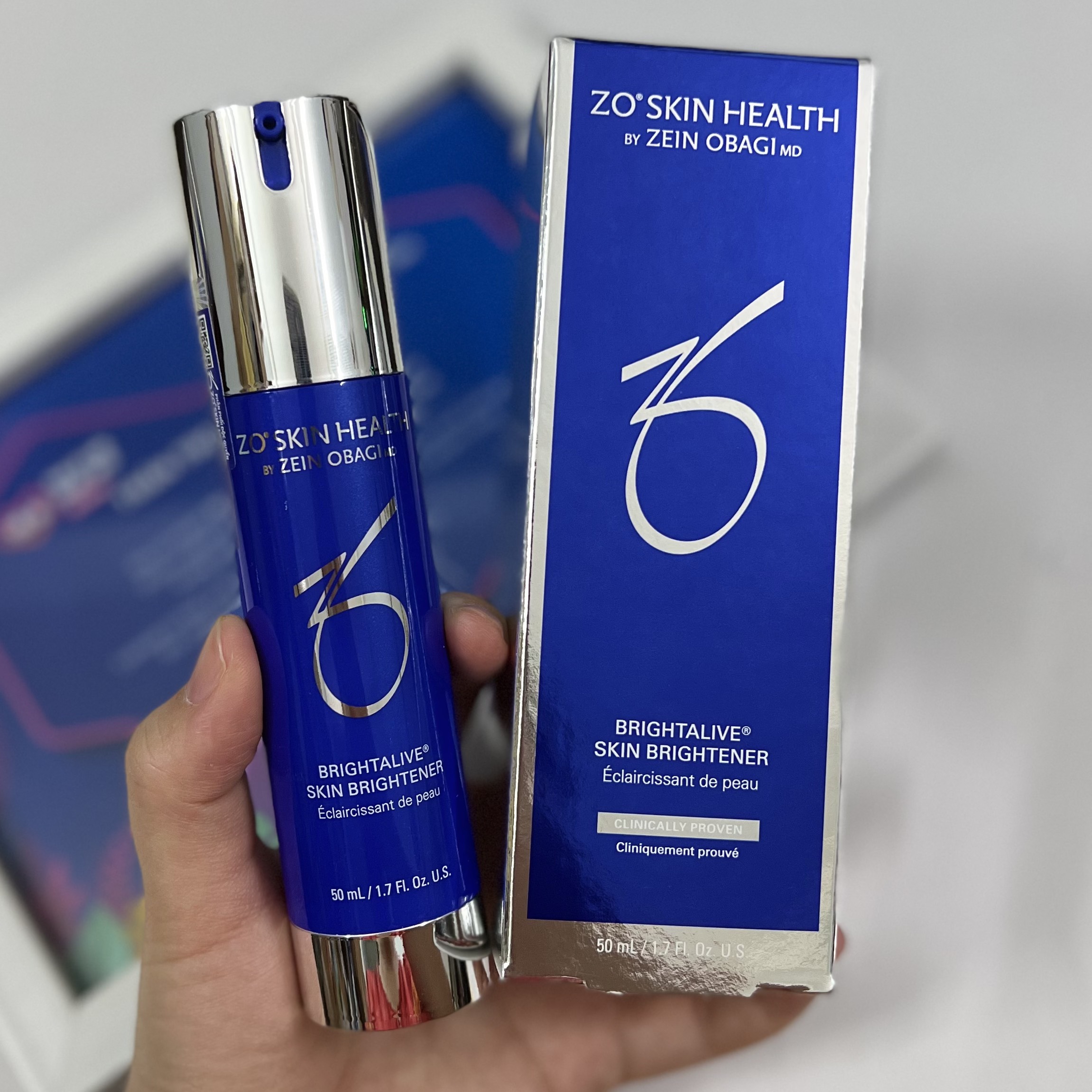 [hàng tem cty] KEM DƯỠNG SÁNG DA BRIGHTALIVE ZO - DR OBAGINI