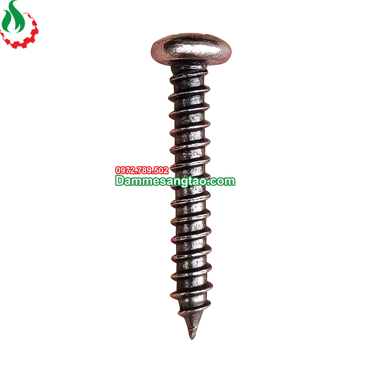 Ốc vít mạ đen dùng cho vỏ pin và vỏ máy
