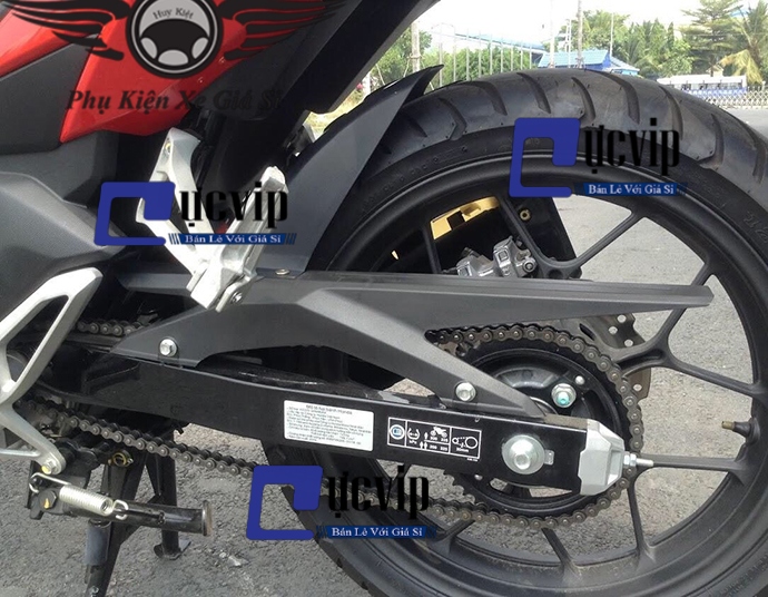 [HCM]Dè Catte Chắn Bùn Winner X Winner 150 Mẫu 2 Full Đen MS2673