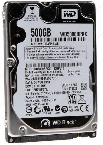 [HCM]Ổ cứng HDD Laptop 1TB 500GB HÀNG THÁO MÁY .