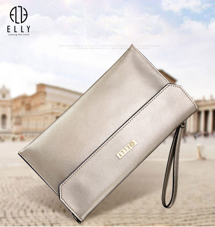 Túi clutch nữ cao cấp da thật ELLY – EC1