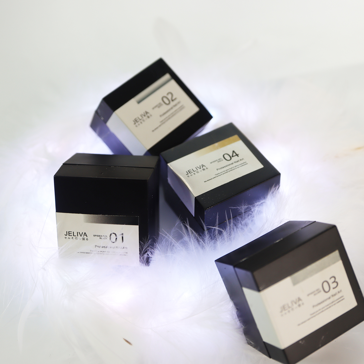 Gel nhện nail JELIVA siêu dai 8g