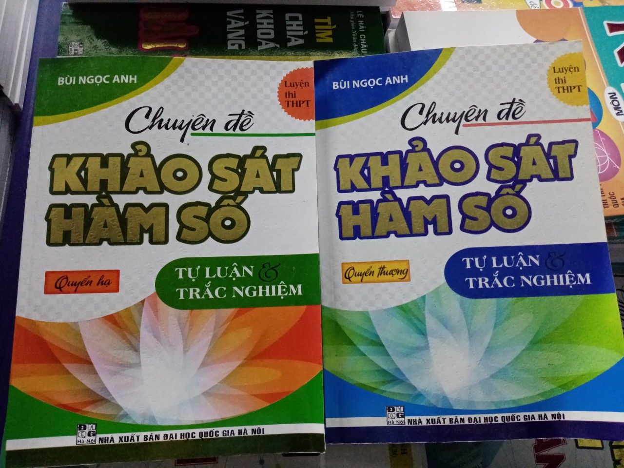 Sách Chuyên Đề Khảo Sát Hàm Số (Tự Luận & Trắc Nghiệm )- Quyển Hạ