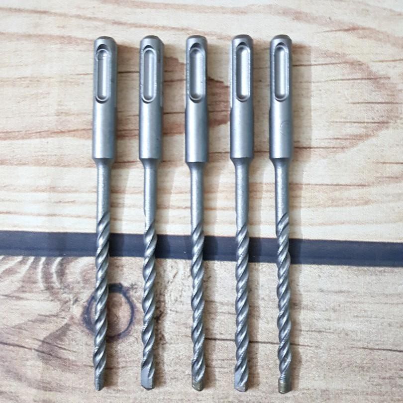 5 PCs 6 8 10 12 14 16mm full size automatic pin concrete drill bit SSD brick wall mount automatic bit for concrete hammer drill
