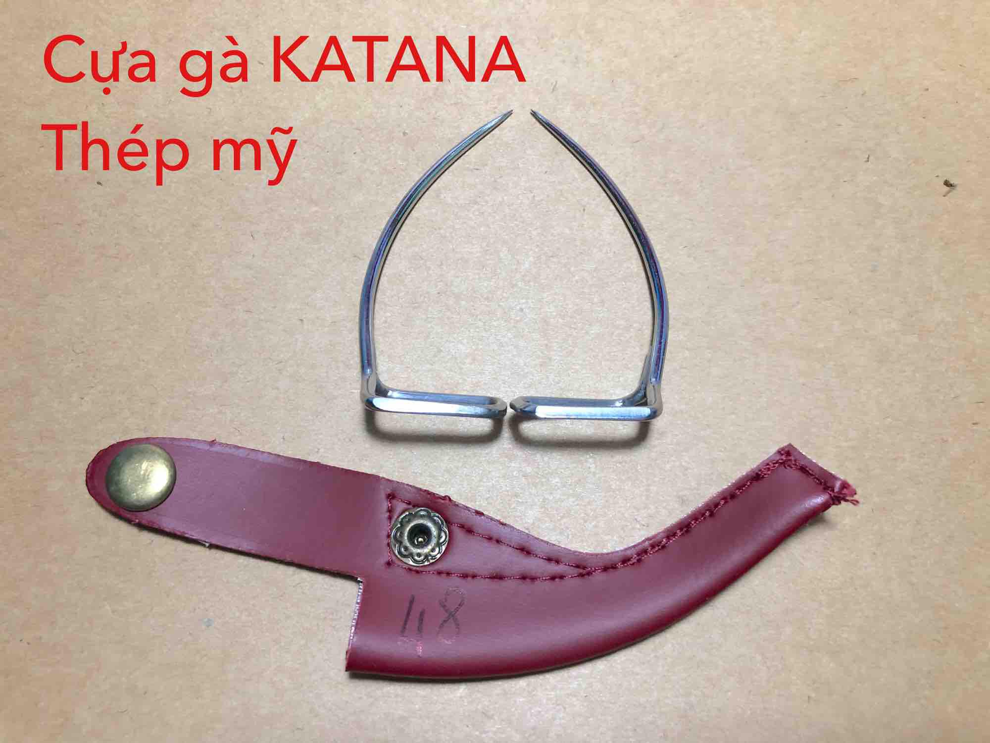 [HCM]Cựa gà tre 48 thép mỹ