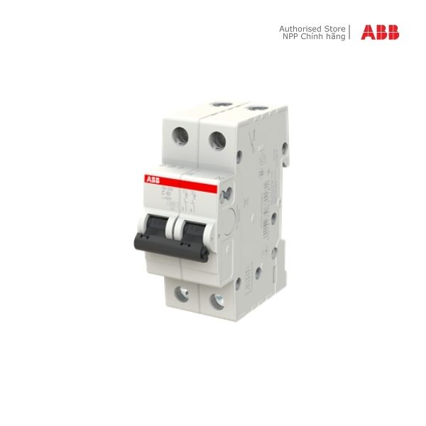 Cầu dao tự động ABB MCB 2P 40A 6kA (SH202-C40)